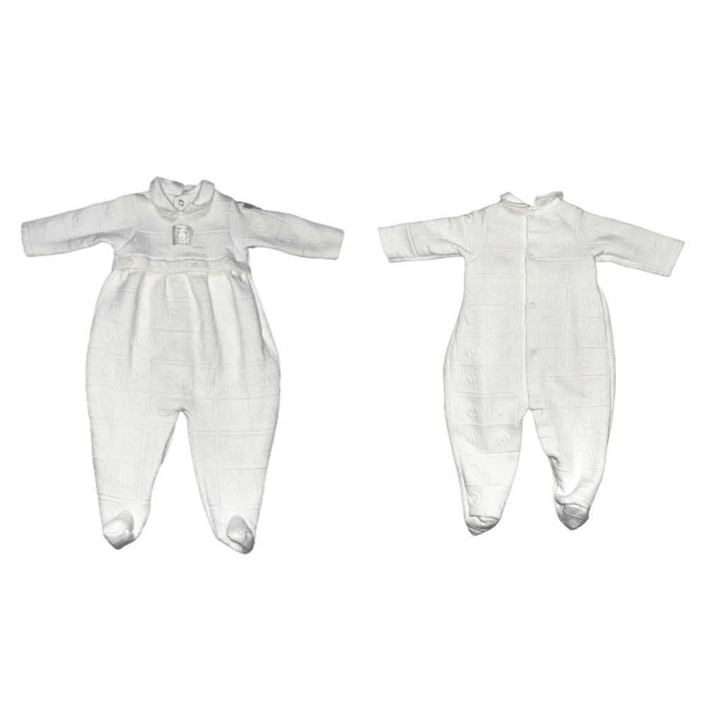 Little Me Winter Bear Footie Onesie 9M